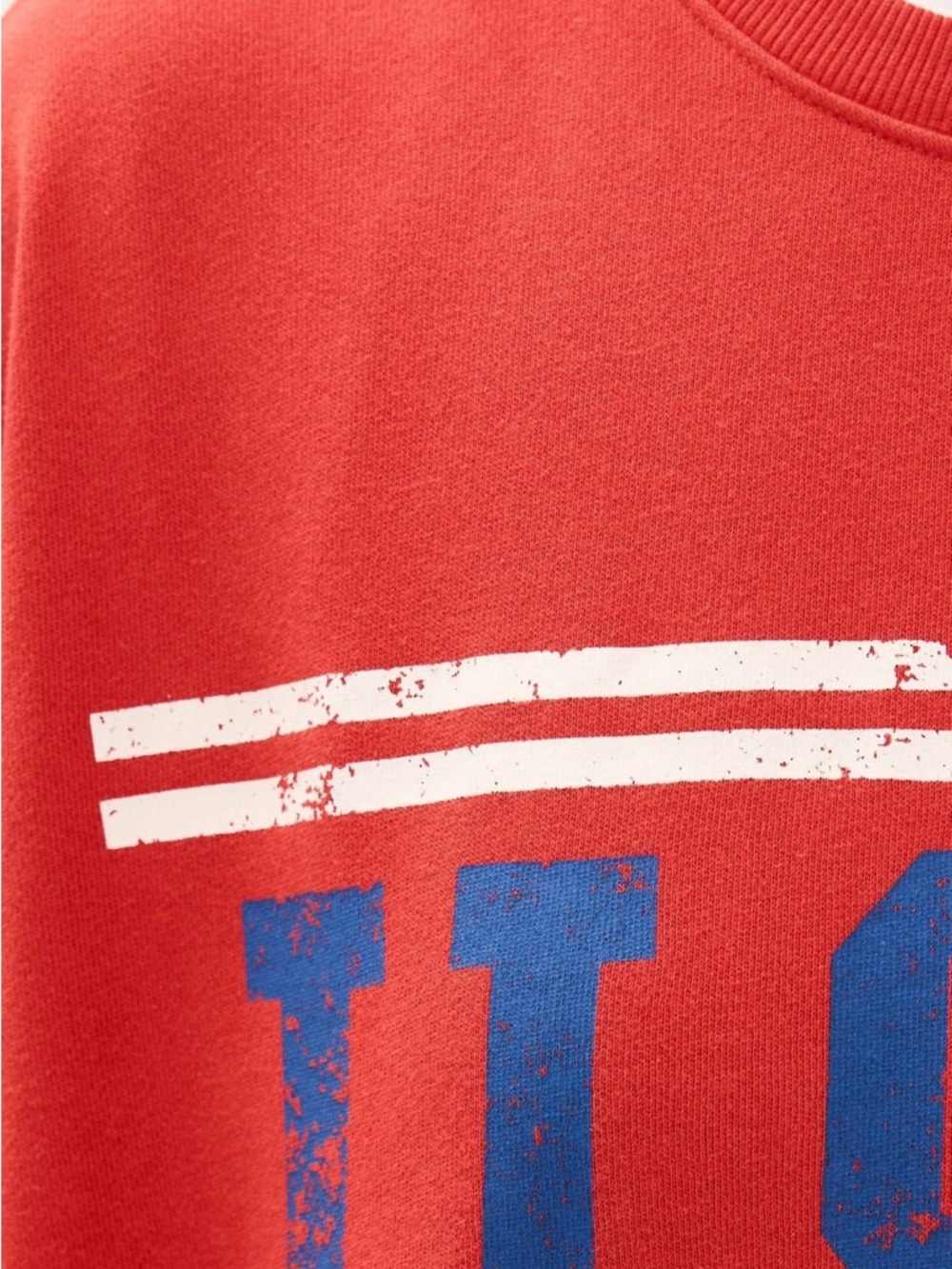 Z Supply Red USA Graphic Sweatshirt - Picture 3 of 8